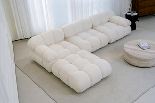 Maven Chaise Lounge Pearl White bank