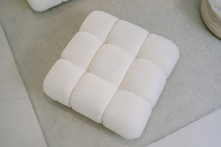 Maven Chaise Lounge Pearl White bank
