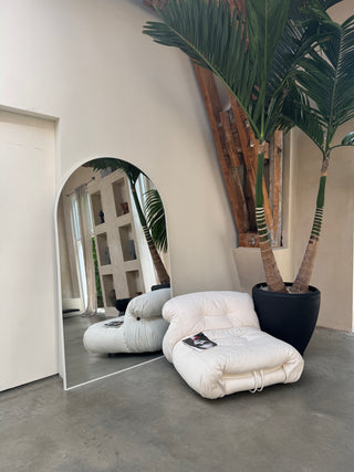 MEGA MOON mirror | 200 cm x 120 cm wit