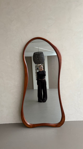 MIRA walnut mirror | 200 x 100 cm