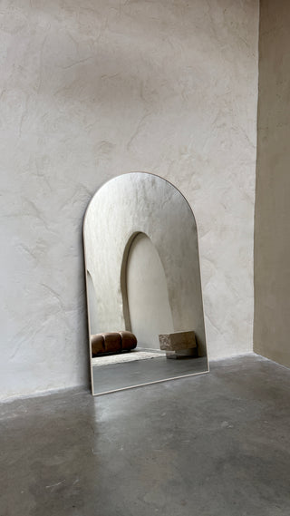 Beige LIMIT EDITION MEGA Moon Loft mirror | 200cm x 120cm  Ivory