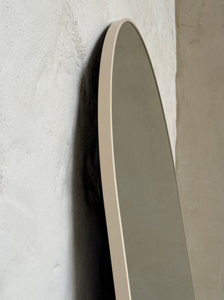 Beige LIMIT EDITION MEGA Moon Loft mirror | 200cm x 120cm  Ivory