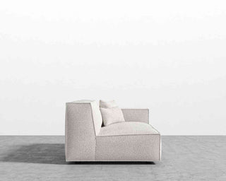 Bolder Signature  Twee zitter bankje met armleuning rechts